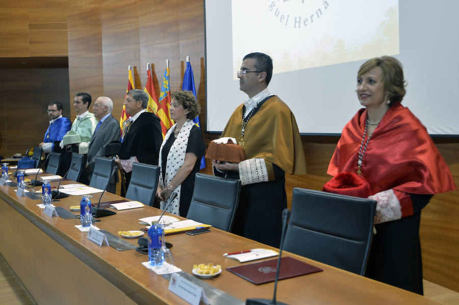 Doctor Honoris Causa a Francisco Ivorra Miralles en la UMH