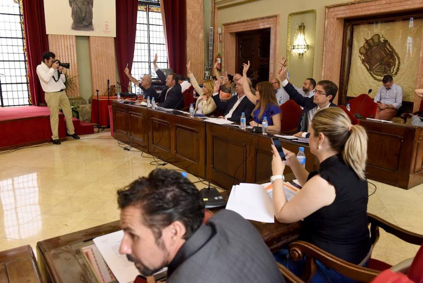Pleno atípico en Murcia