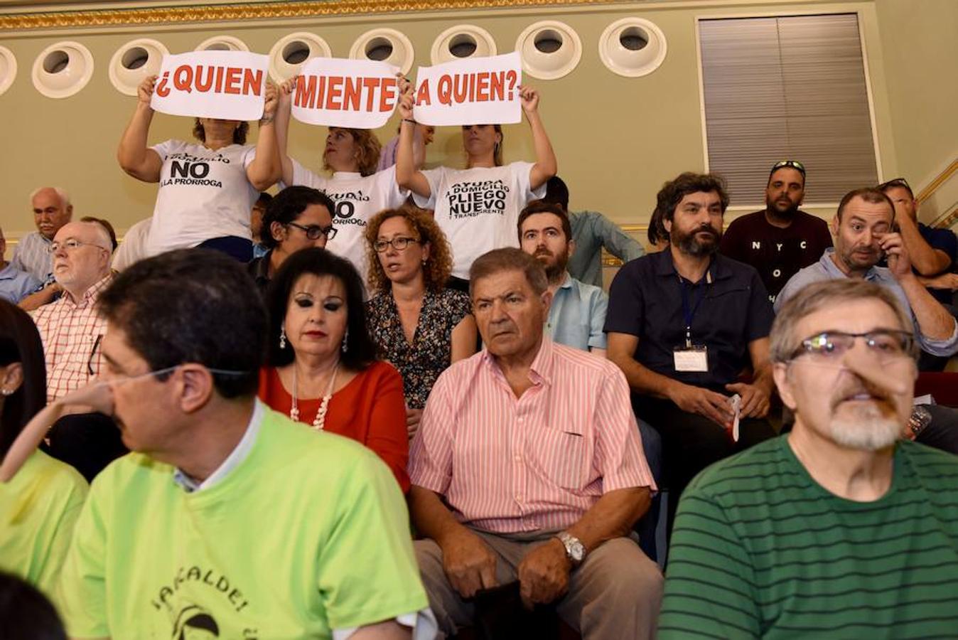 Pleno atípico en Murcia