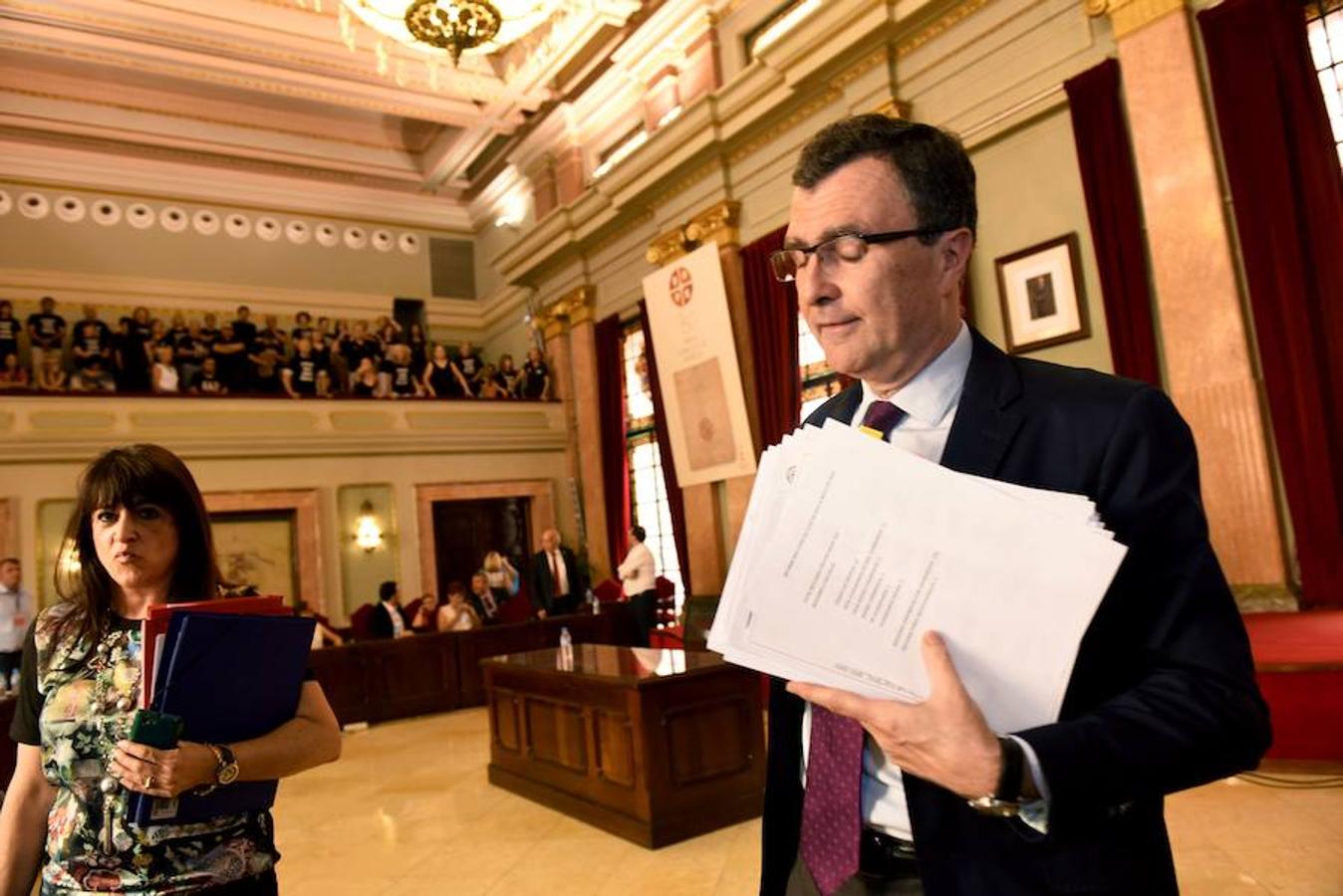 Pleno atípico en Murcia