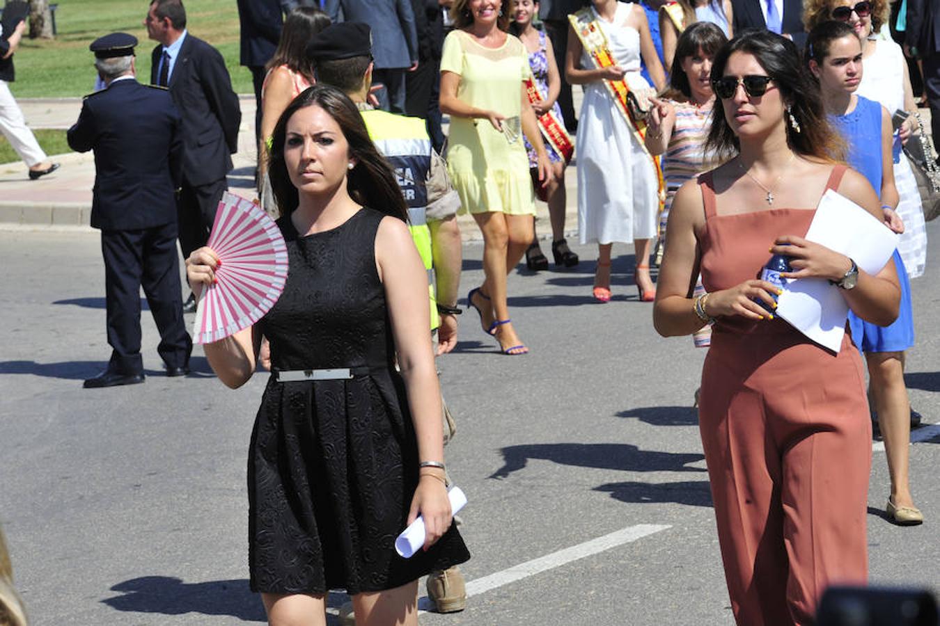 Entrega de despachos a los nuevos oficiales del Ejército del Aire