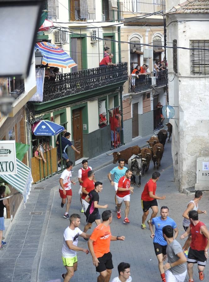 Segundo encierro de las fiestas de Moratalla