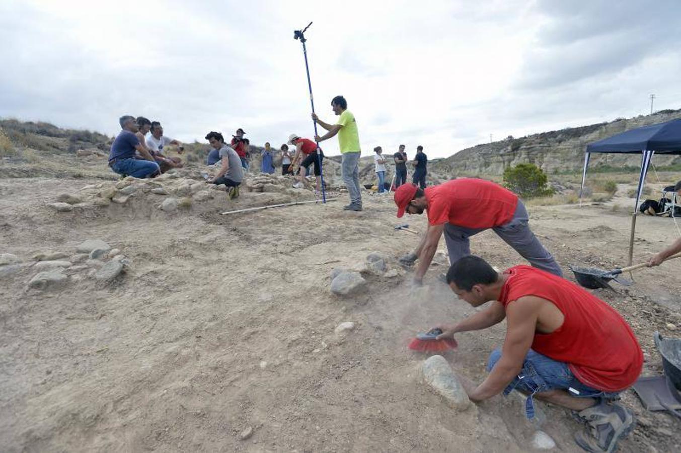 Descubren un yacimiento rural en el paraje d&#039;Aigüa Dolça y Salà