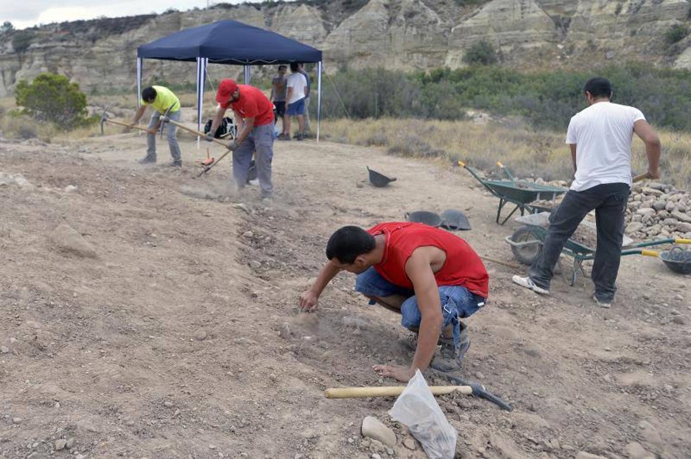 Descubren un yacimiento rural en el paraje d&#039;Aigüa Dolça y Salà