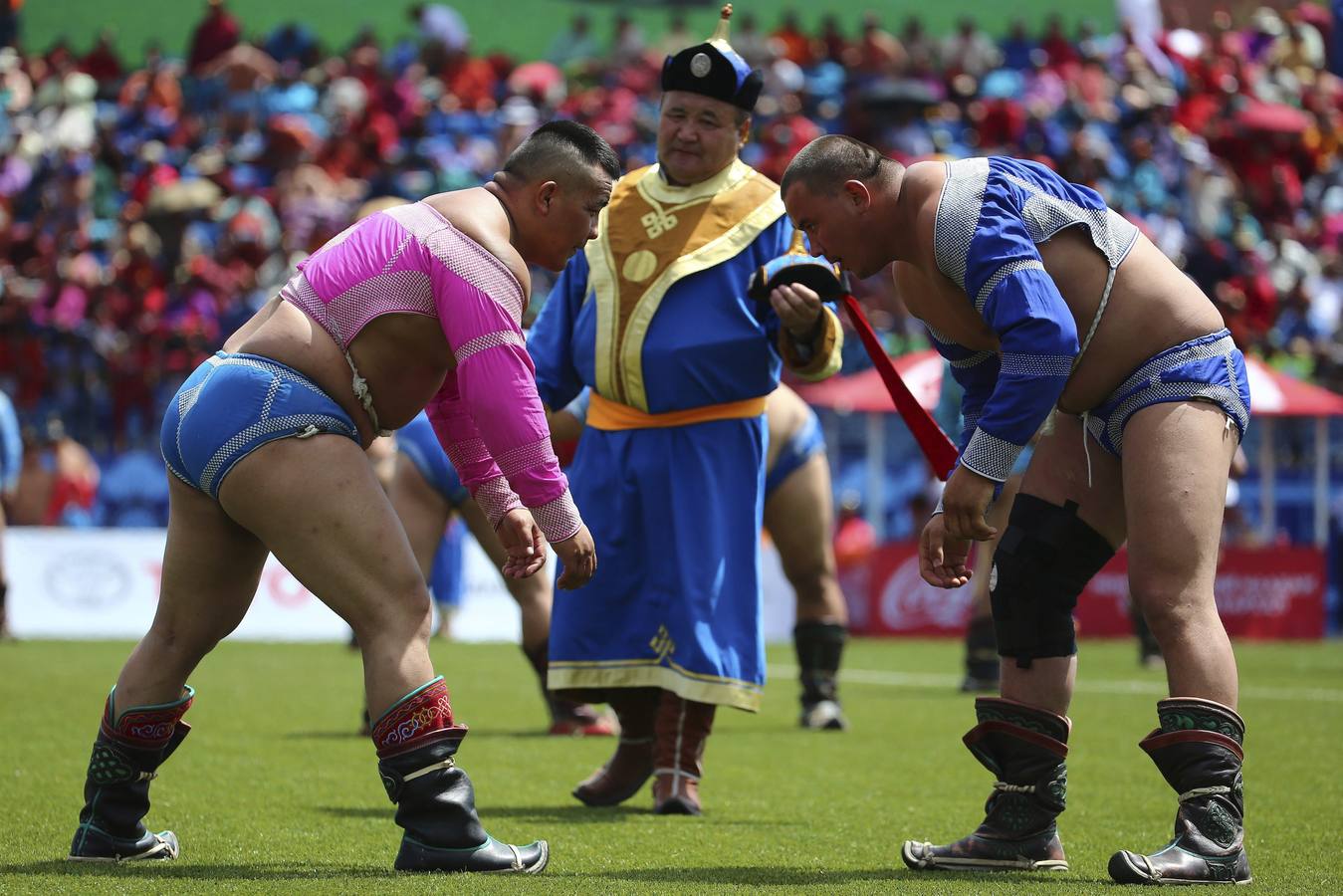 Los mongoles celebran su festival