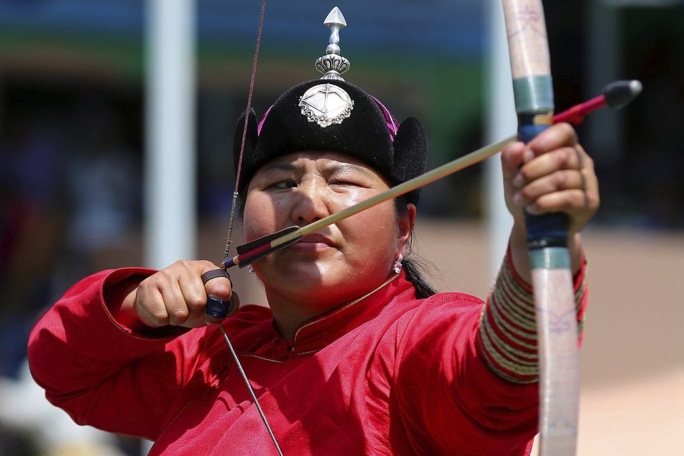 Los mongoles celebran su festival