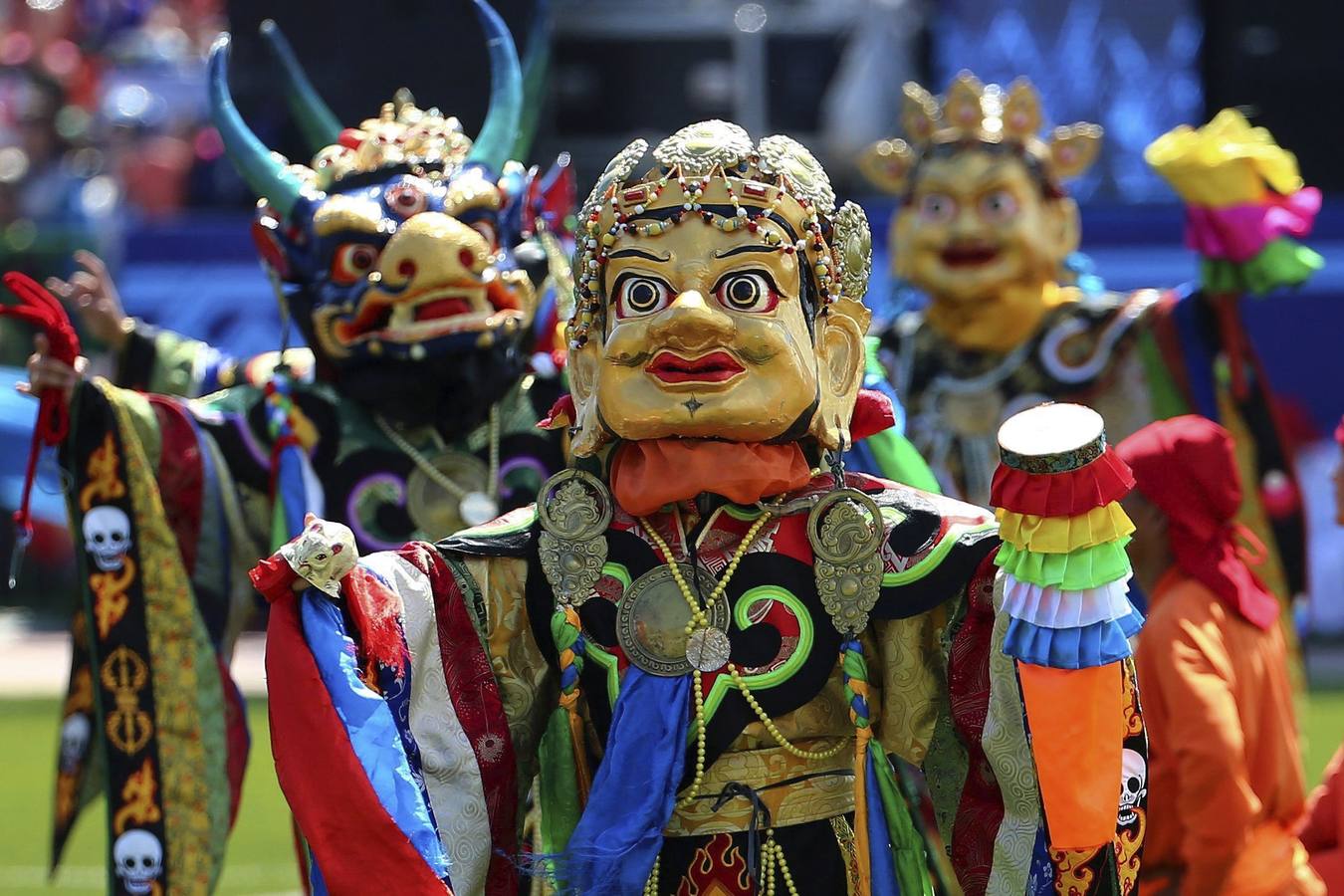 Los mongoles celebran su festival