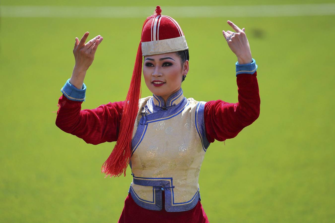 Los mongoles celebran su festival