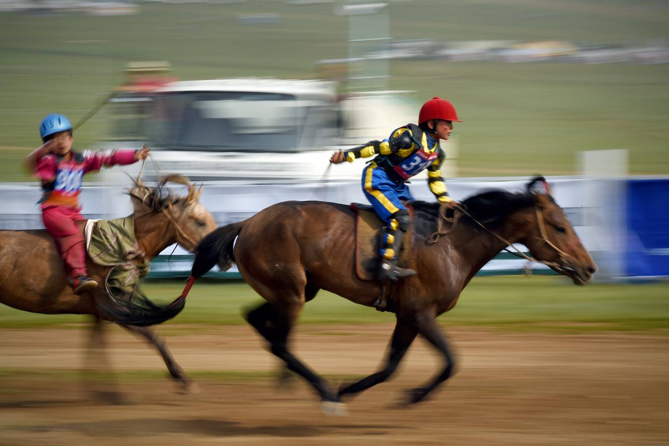 Los mongoles celebran su festival