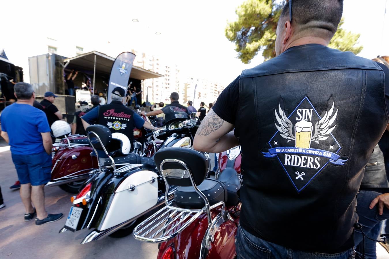 Concentración motera contra el consumo de alcohol al volante