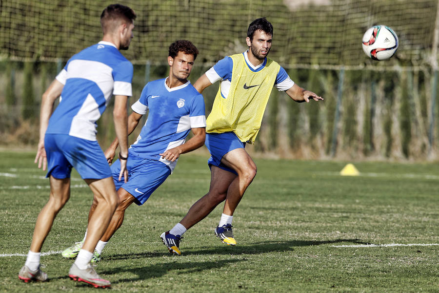 Primer entrenamiento del Hércules CF