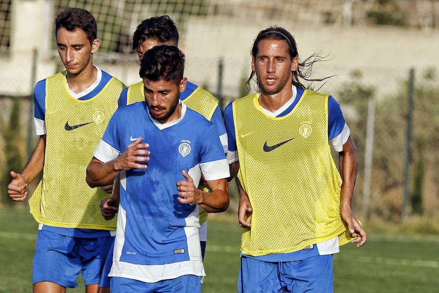 Primer entrenamiento del Hércules CF