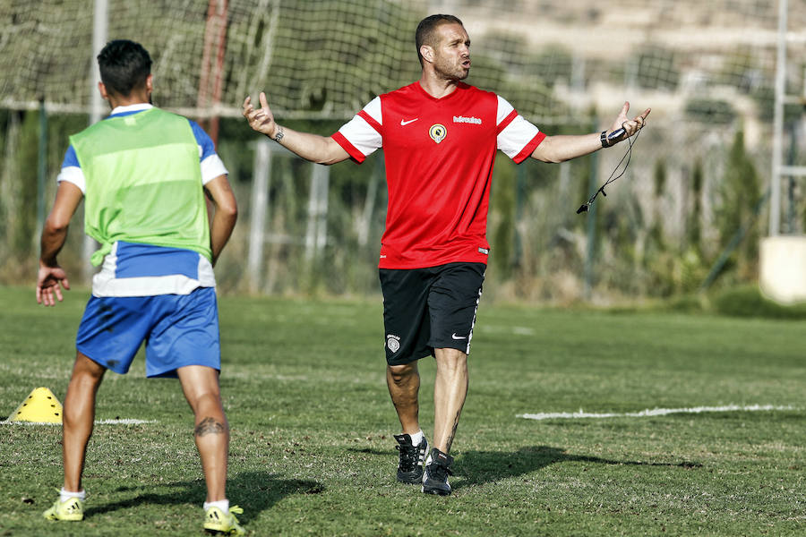 Primer entrenamiento del Hércules CF