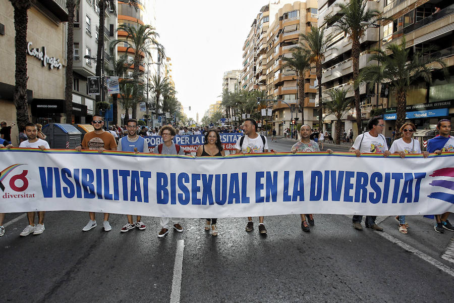 Manifestación del Orgullo Gay en Alicante