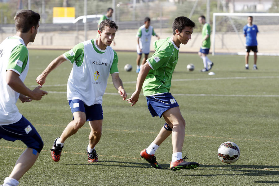 La Selección Española de Fútbol Paraolímpica entrena en Alicante