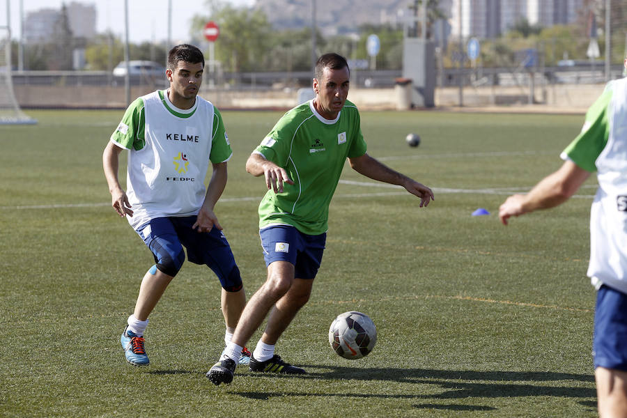 La Selección Española de Fútbol Paraolímpica entrena en Alicante