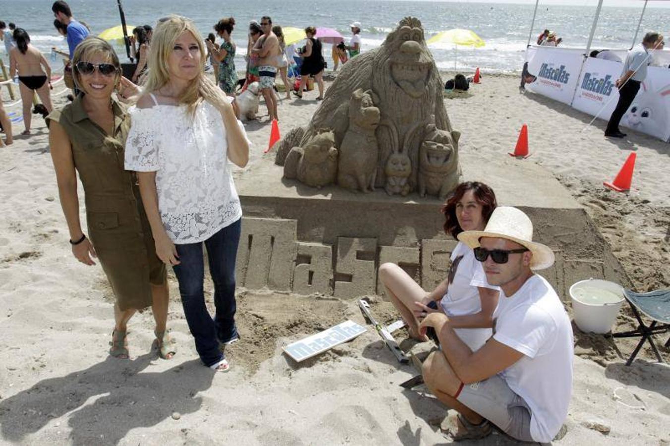 Una playa de cine