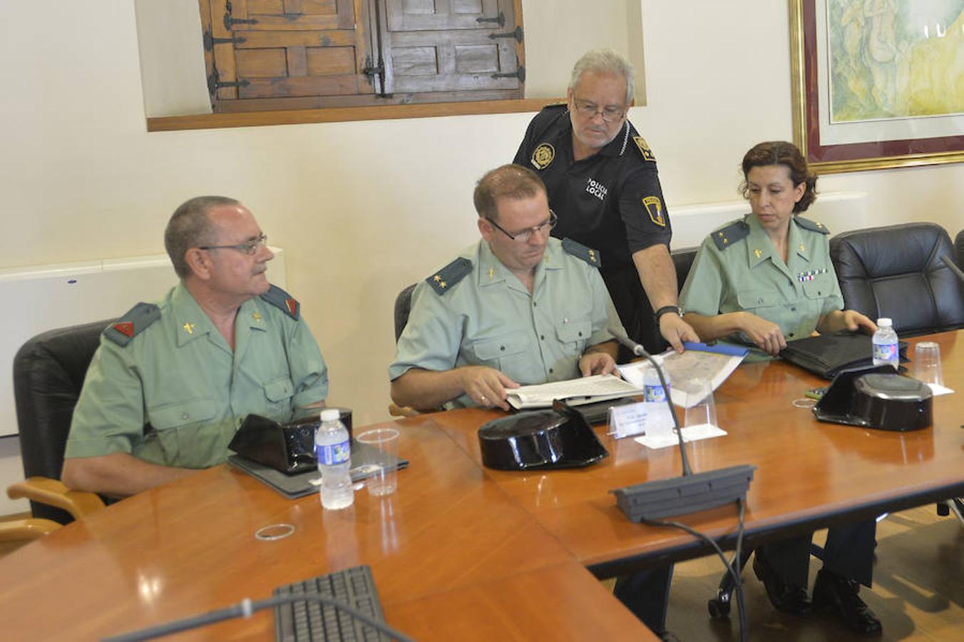 Policías a caballo y un helicóptero se unen al dispositivo de l&#039;Albà y la Roà