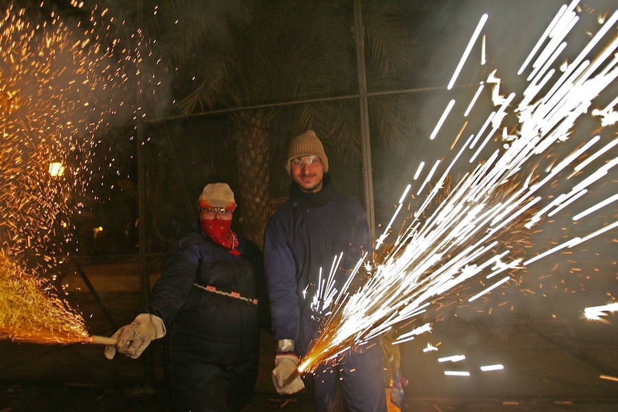 Carretillas en las fiestas de Elche