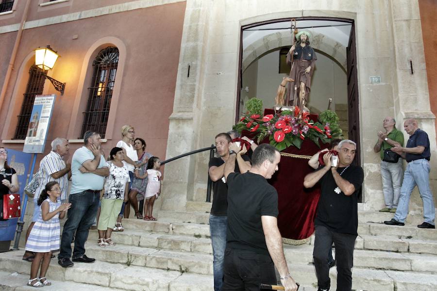 Procesión y misa en honor del copatrón de la ciudad