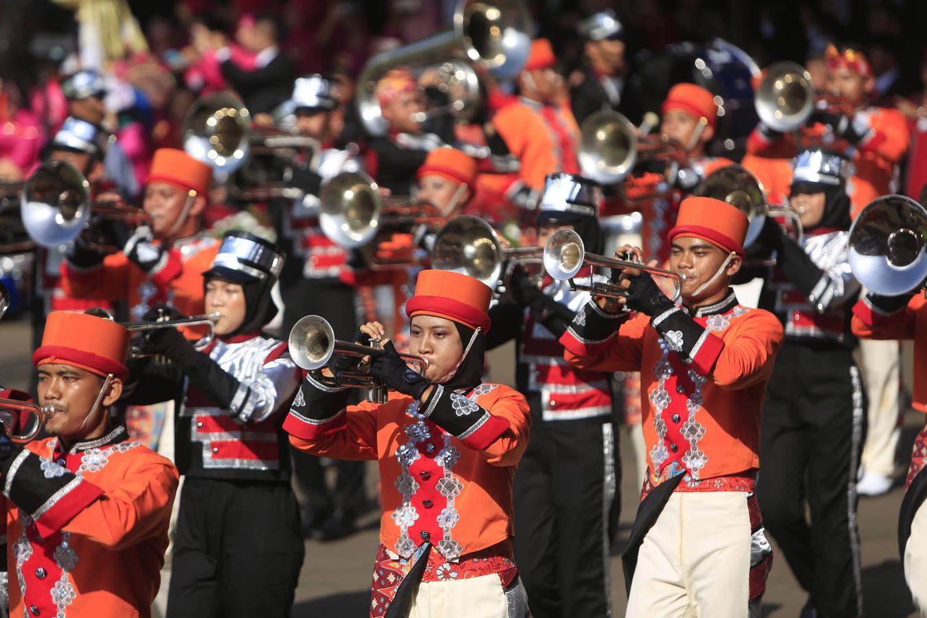 Yakarta celebra el 71 aniversario de la independencia de Indonesia