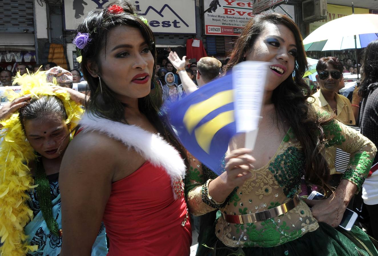 Nepal celebra su Día del Orgullo Gay