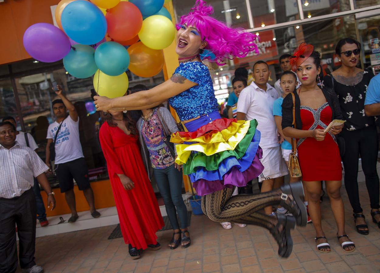 Nepal celebra su Día del Orgullo Gay