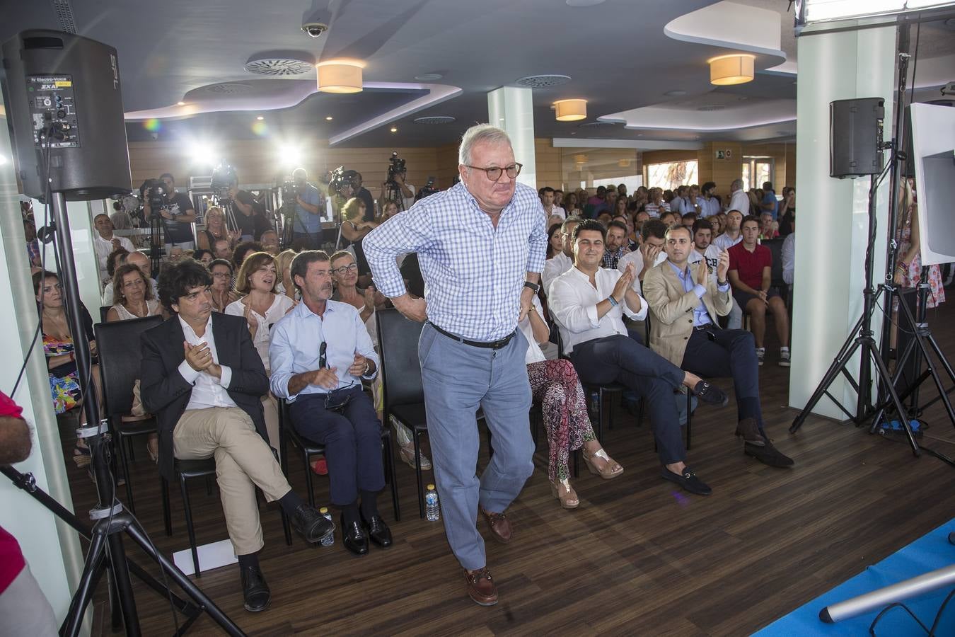 Cospedal asiste a la Intermunicipal del PP en San Javier