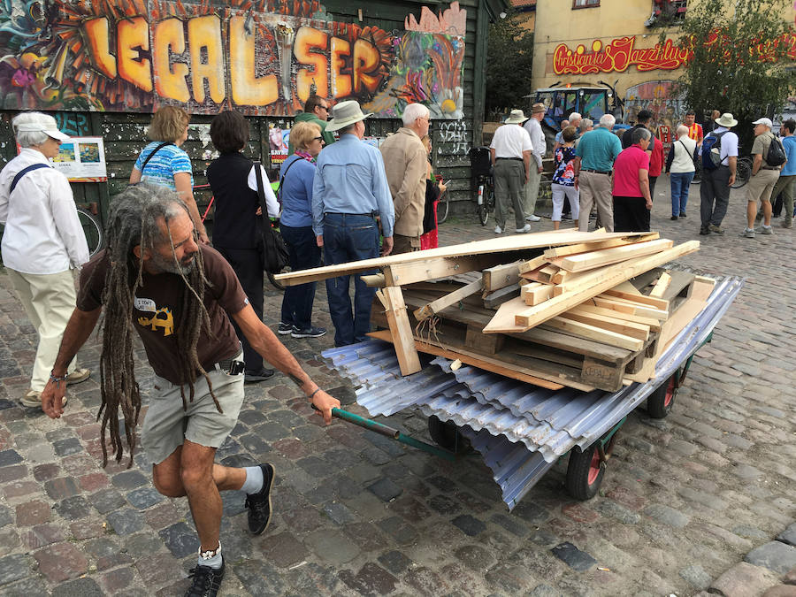 Derribo para recuperar la paz en Christiania