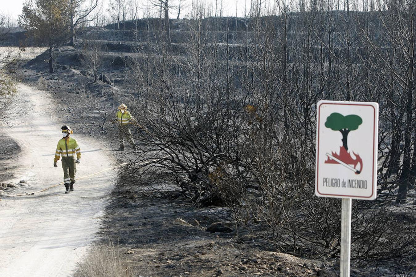 Xàbia y Benitatxell, calcinadas tras el incendio