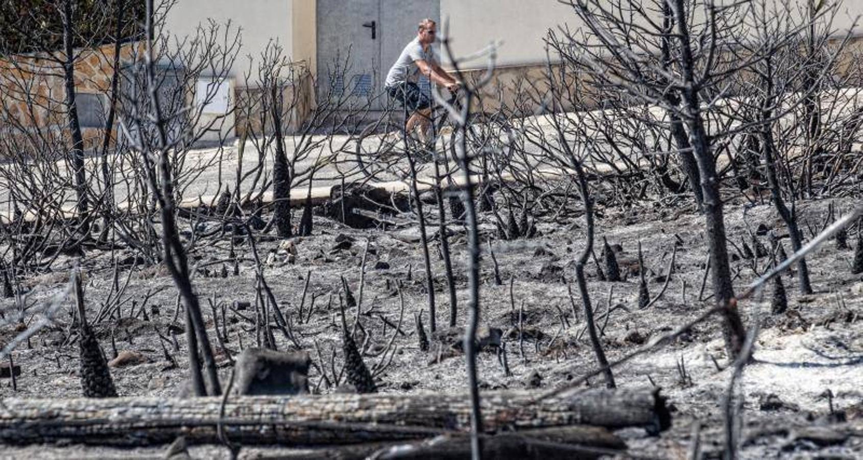 Xàbia y Benitatxell, calcinadas tras el incendio