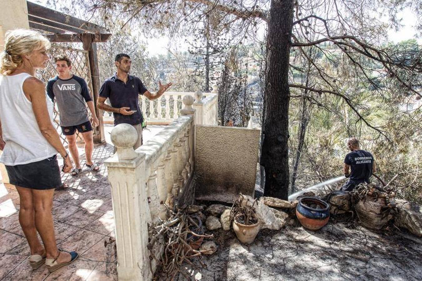 Xàbia y Benitatxell, calcinadas tras el incendio