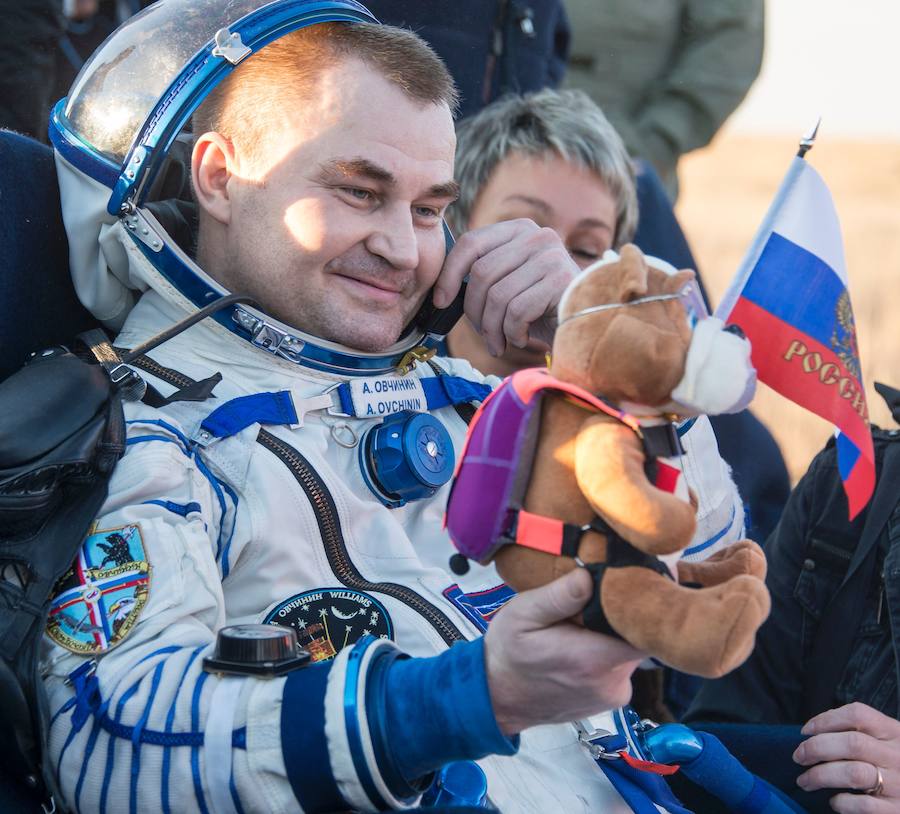 De vuelta a casa tras una larga misión