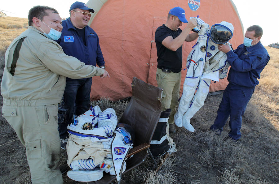 De vuelta a casa tras una larga misión