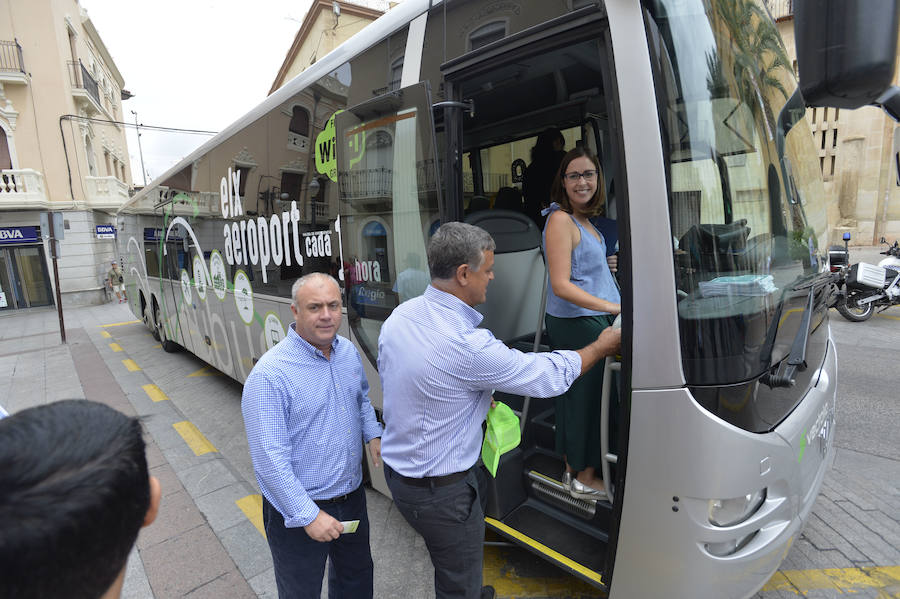 Nuevo  autobús desde Elche al aeropuerto