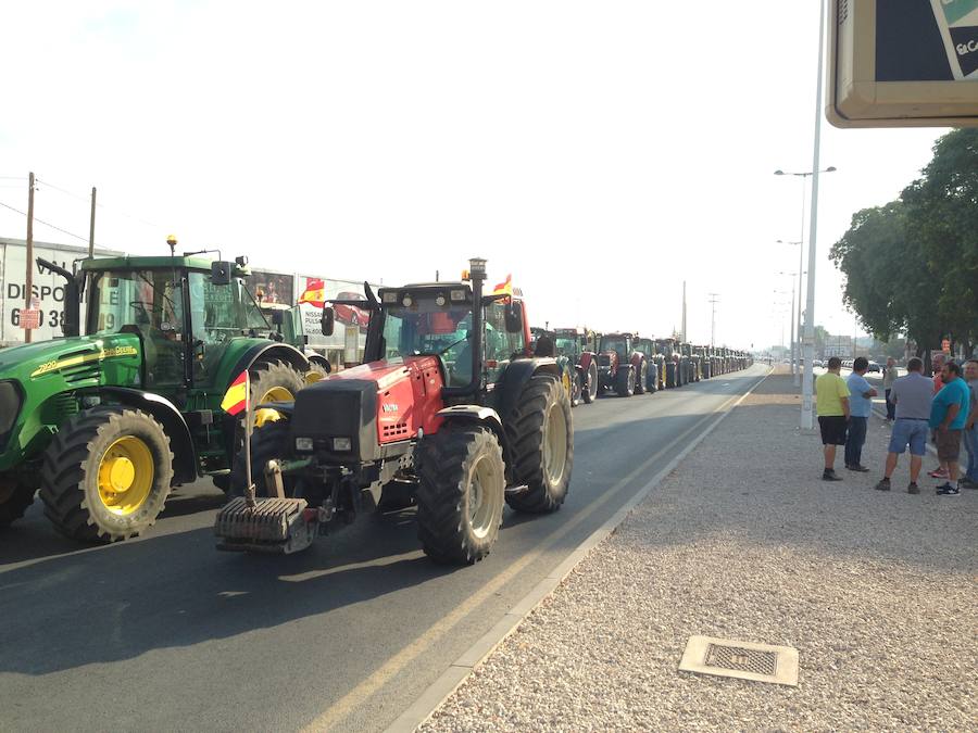 Los tractores toman Gran Vía