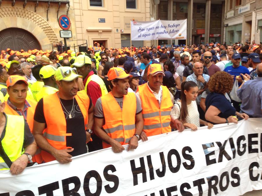 Los tractores toman Gran Vía