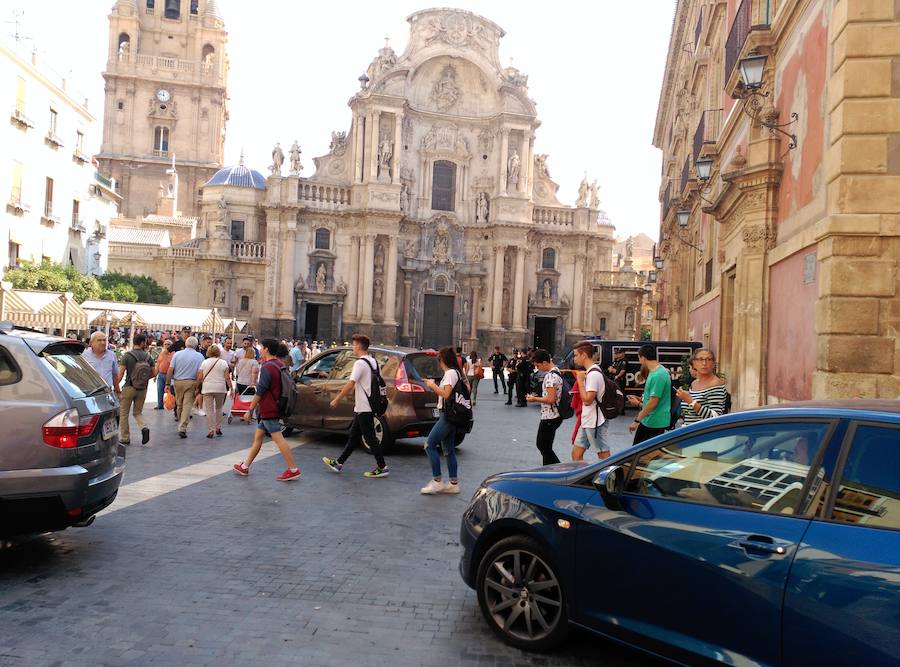 Los tractores toman Gran Vía