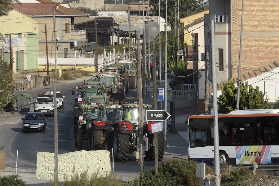 Los tractores toman Gran Vía