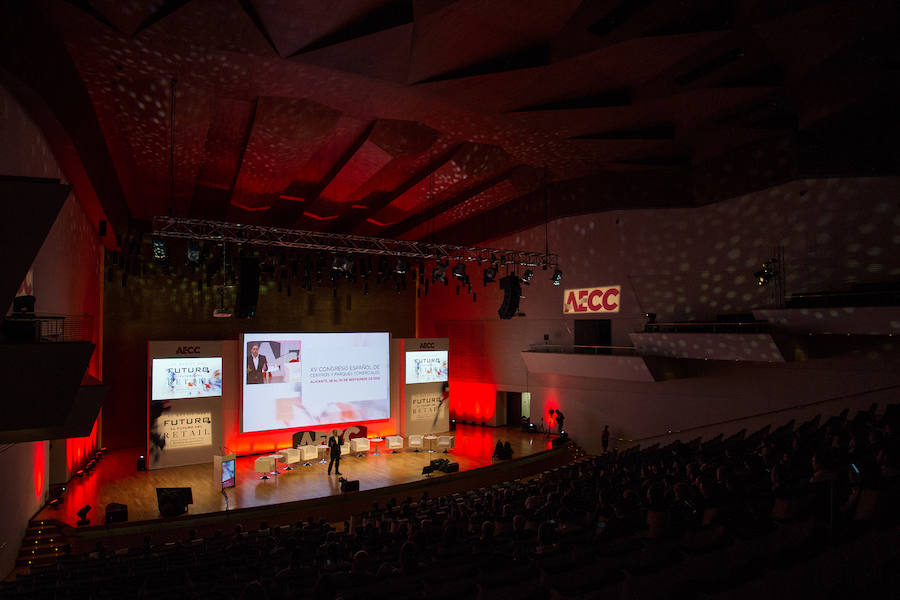 Inauguración del XV Congreso de Centros Comerciales que se celebra en Alicante