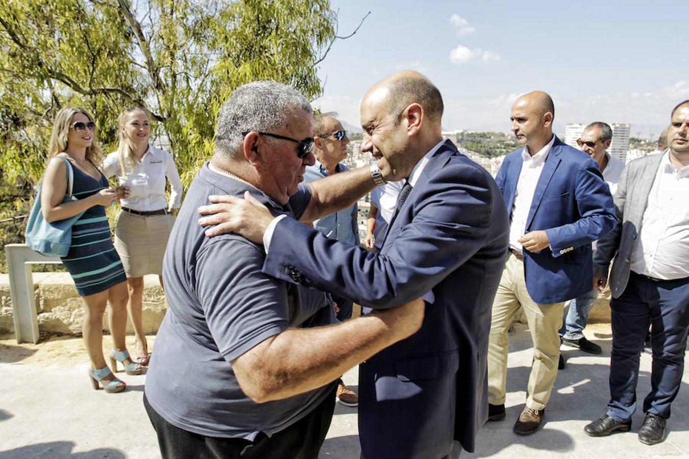 Acto de reconocimiento al cocinero alicantino Ramón Riquelme