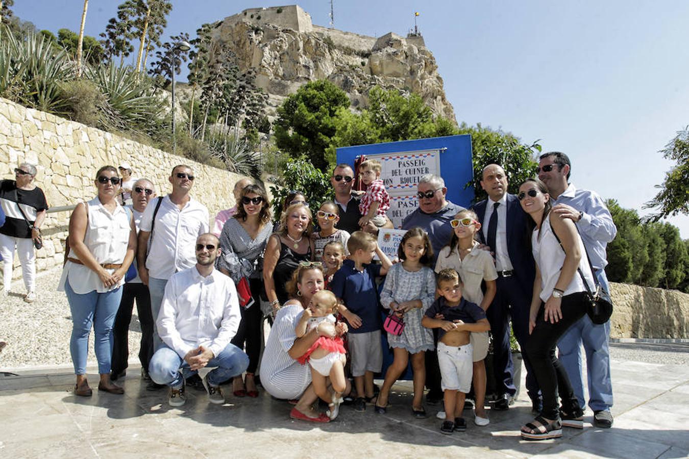 Acto de reconocimiento al cocinero alicantino Ramón Riquelme