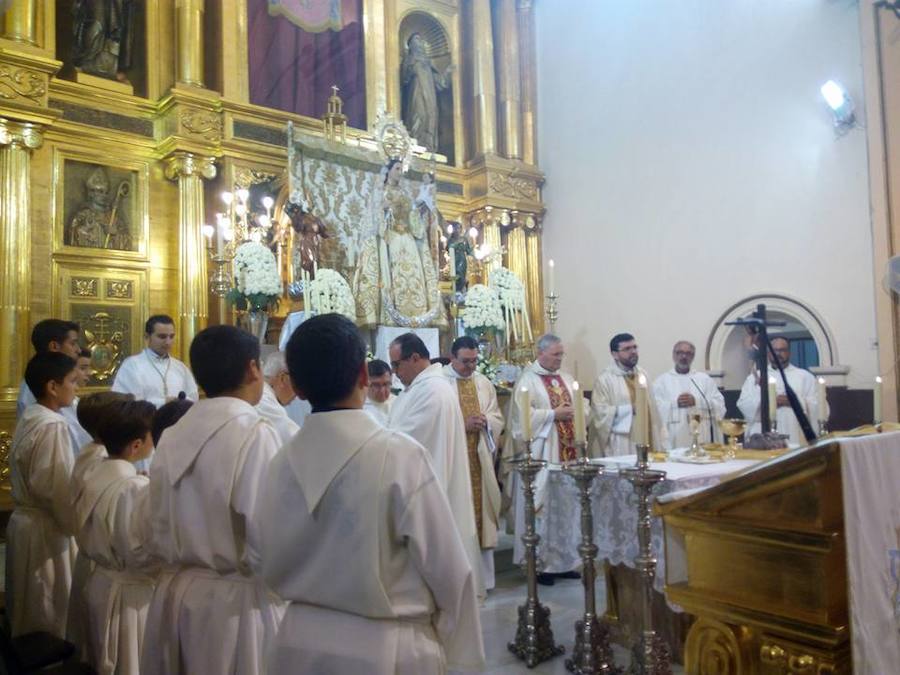 Se hermanan las cofradias Virgen del Rosario de Bullas y Vera Cruz de Caravaca