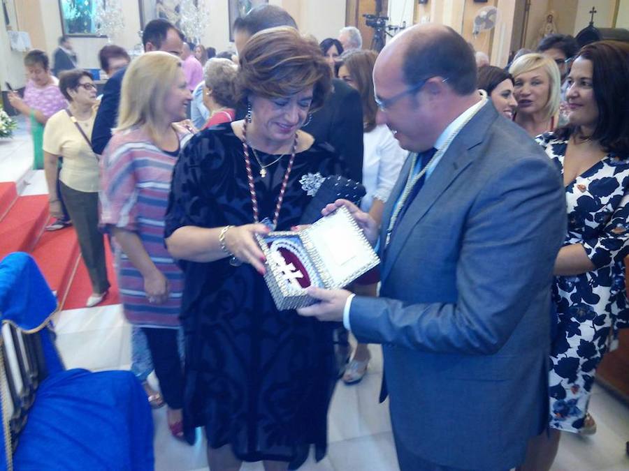 Se hermanan las cofradias Virgen del Rosario de Bullas y Vera Cruz de Caravaca