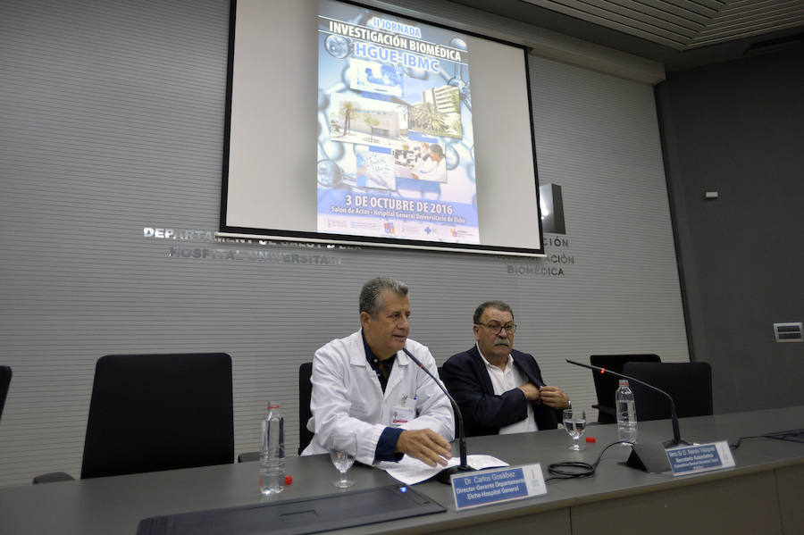 Jornada de biomedicina en el hospital general de Alicante