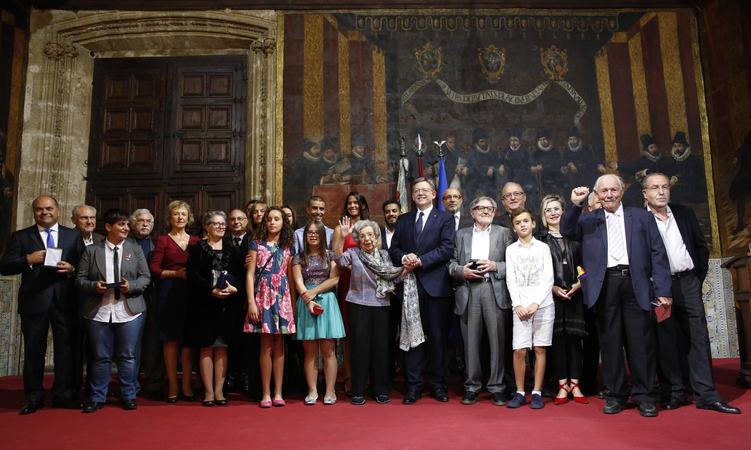 Acto de entrega de las Altas Distinciones de la Generalitat