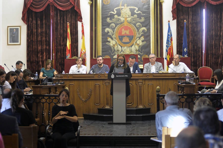 Debate sobre el estado de la ciudad en Elche