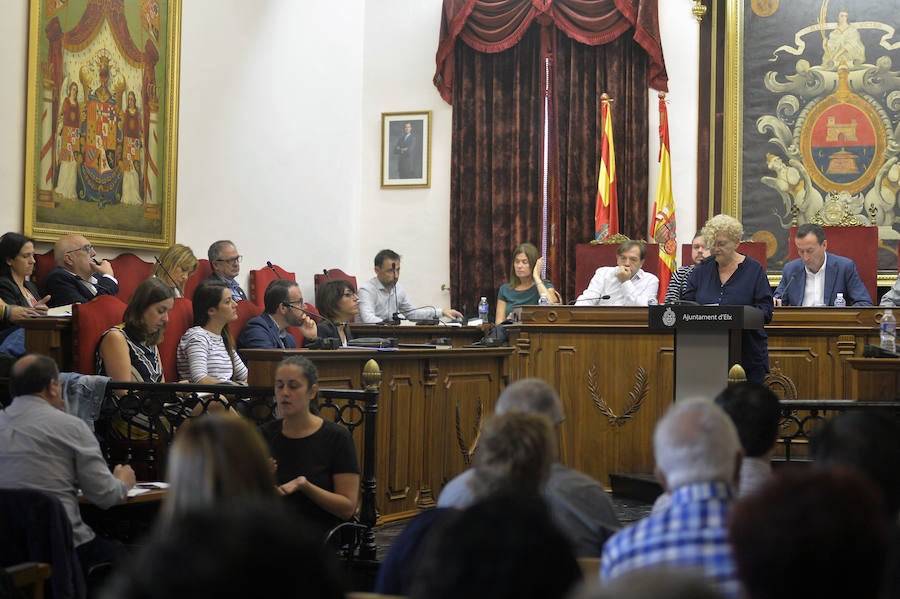 Debate sobre el estado de la ciudad en Elche