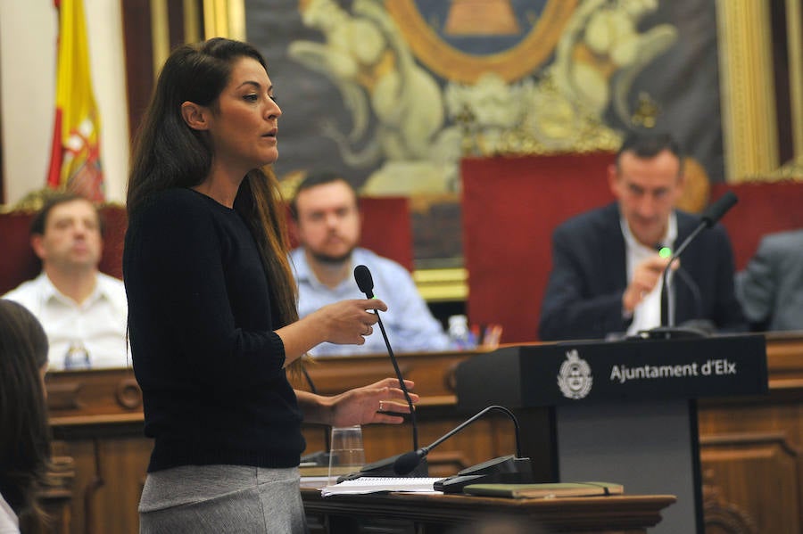 Pleno en el Ayuntamiento de Elche