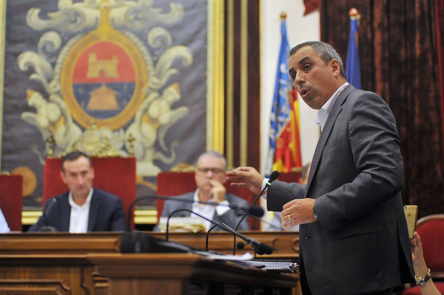 Pleno en el Ayuntamiento de Elche